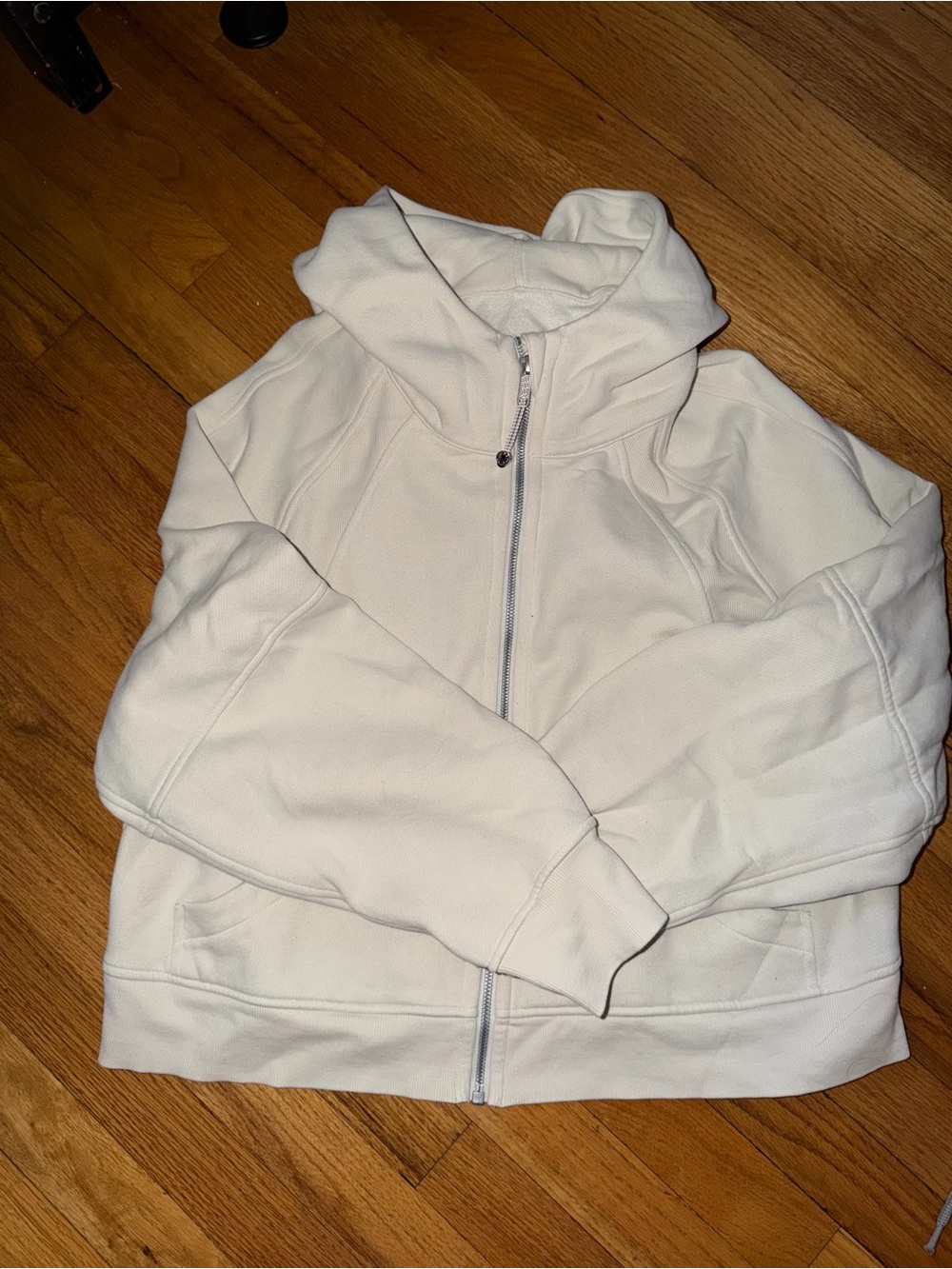 Lululemon Scuba Oversized Full Zip Natural Ivory color